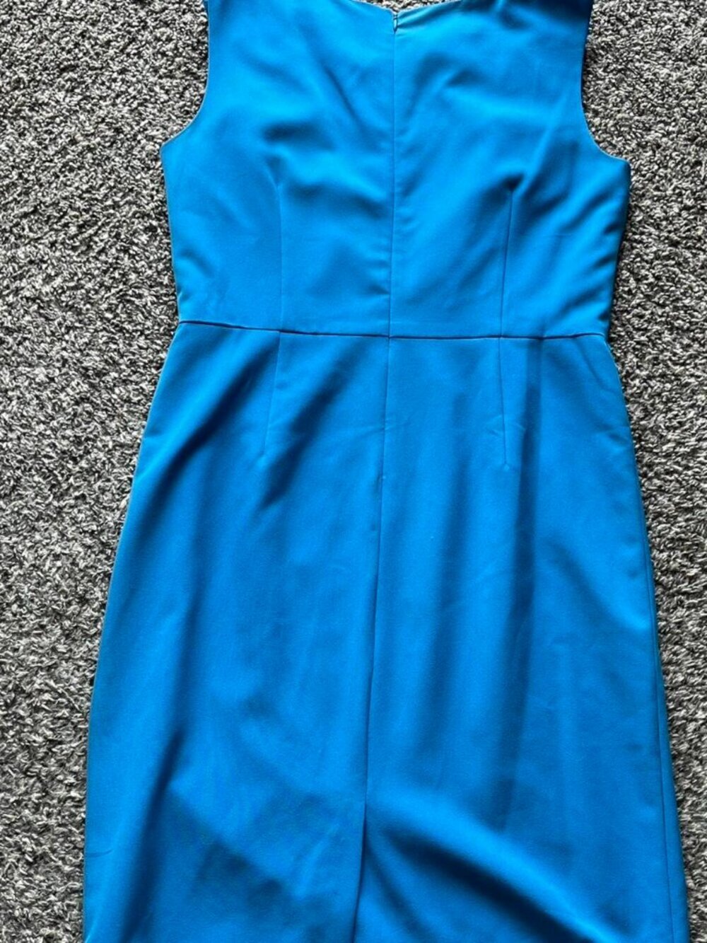 Jones New York Size 12 Blue Dress Bow Twist & Belt Party Graduation Dainty Party - Picture 4 of 8